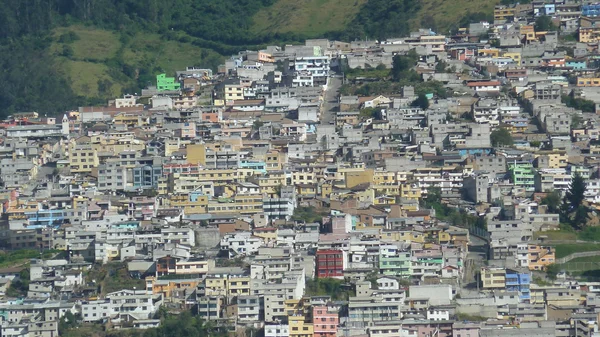 Panoramic view of Quito, Ecuador — Stock Photo, Image