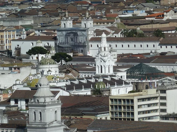 Панорамний вид з Кіто, Еквадор — стокове фото