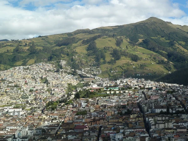 Panoramic view of Quito, Ecuador — Stock Photo, Image