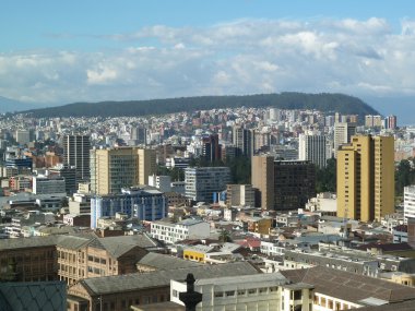 panoramik Quito, Ekvator