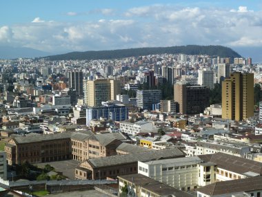 panoramik Quito, Ekvator