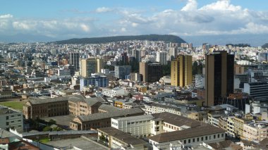 panoramik Quito, Ekvator