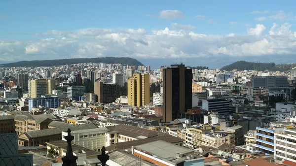 Panoramic view of Quito, Ecuador — Stock Photo, Image