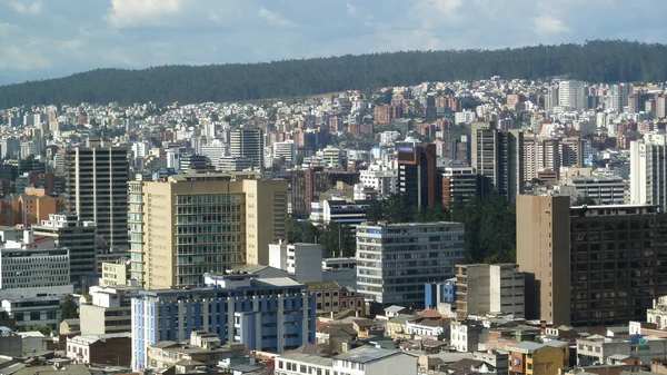 Panoramic view of Quito, Ecuador — Stock Photo, Image