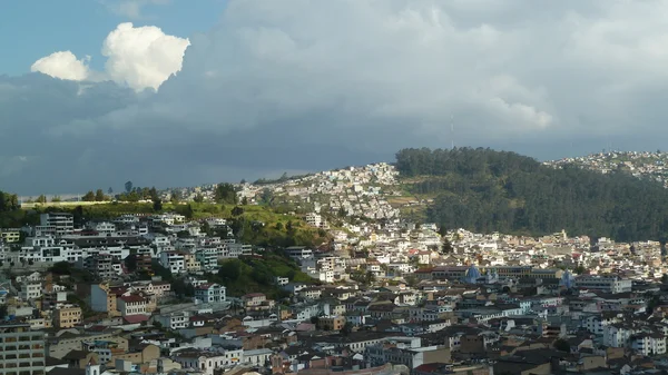 Panoramic view of Quito, Ecuador — Stock Photo, Image