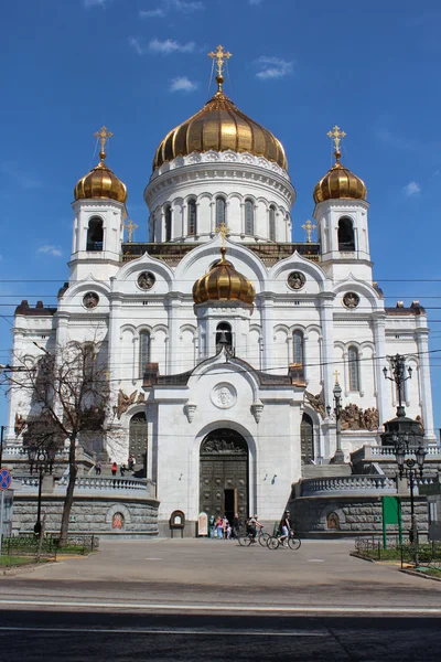 Catedral de Cristo Salvador (Iglesia Ortodoxa Rusa), Moscú, Rusia — Foto de Stock