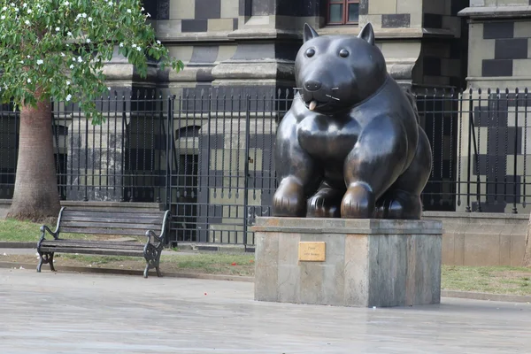 Plaza Botero, Medellín, Colombia (Fernando Botero Estatuas ) —  Fotos de Stock