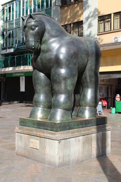 Plaza Botero, Medellín, Colombia (Fernando Botero Estatuas ) —  Fotos de Stock