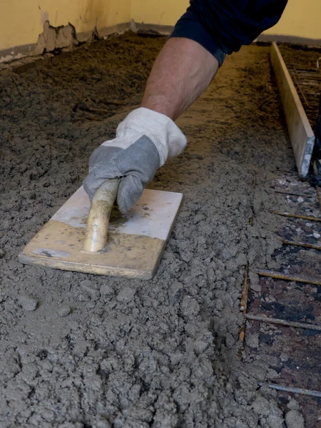 Eliminar las obras de construcción de cemento — Foto de Stock