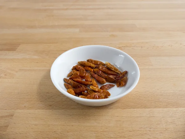 말린된 chillie — 스톡 사진