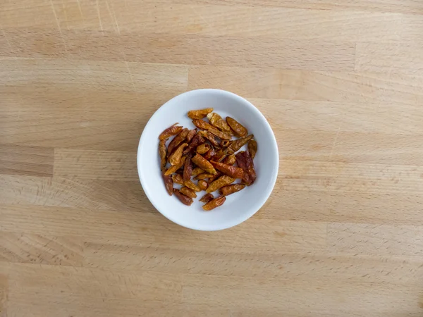 Suszone chillie — Zdjęcie stockowe