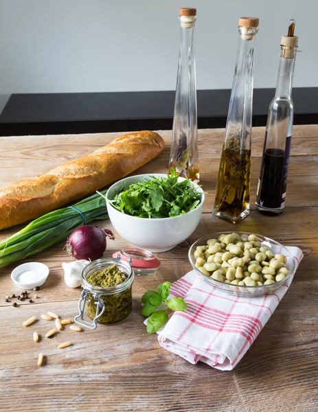 Bruschetta ingredients — Stock Photo, Image