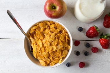 Kavanozda mısır gevreği