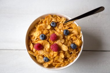 Kavanozda mısır gevreği