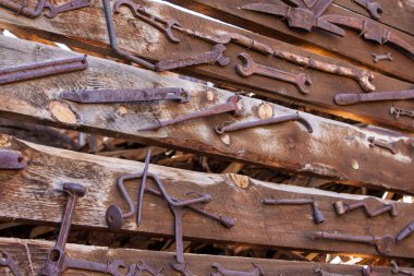 eski rustik araçları