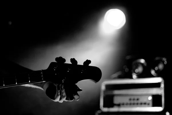 Afinação guitarra — Fotografia de Stock