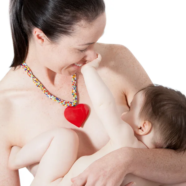 Mother Breast Feeding — Stock Photo, Image