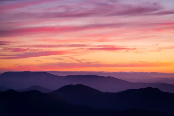 Mt Буллер захід сонця — стокове фото