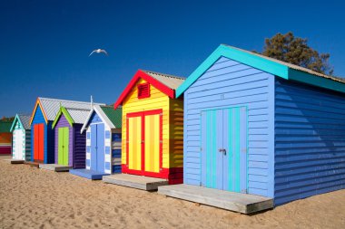 Brighton Sahili Banyo Kutuları