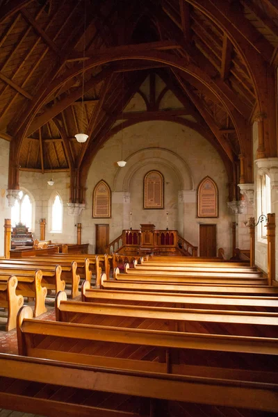 Interior of Ross Uniting Church — Stock Photo, Image