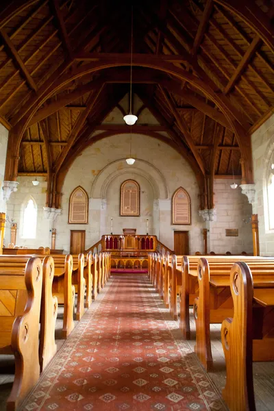 Interior of Ross Uniting Church — Stock Photo, Image