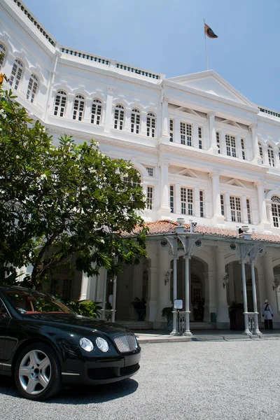 新加坡莱佛士酒店 — 图库照片