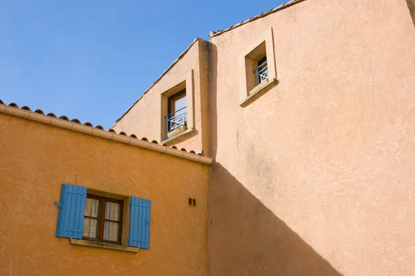 Roussillon byggnader — Stockfoto