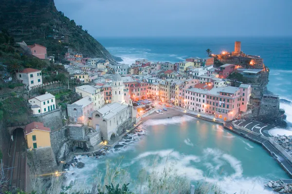 Vernazza al tramonto — Foto Stock