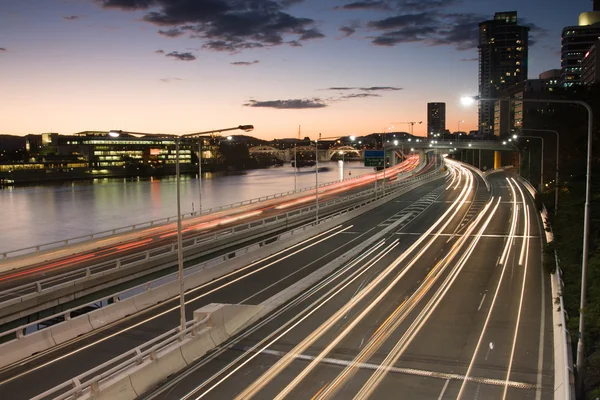 Brisbane Rush Hour Trafic — Photo