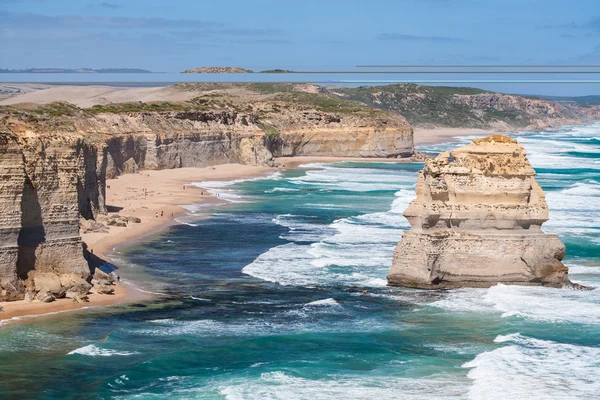 Twelve Apostles Looking East — Stock Photo, Image