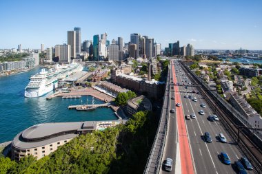 Sydney harbour bridge manzarası