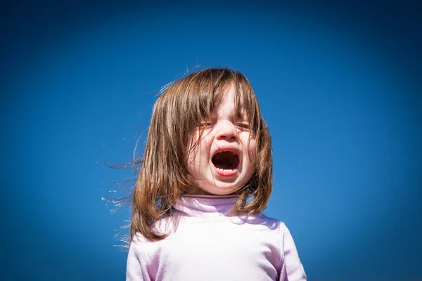 Criança chorando — Fotografia de Stock