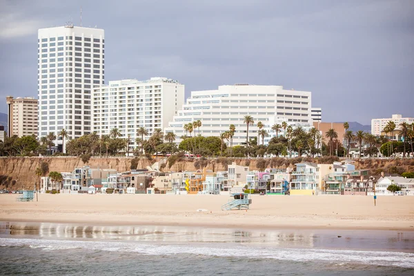 Santa Monica Beach Front — Stock Photo, Image