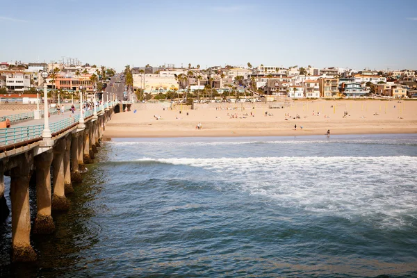 Manhattan Beach Pier — Stock Photo, Image