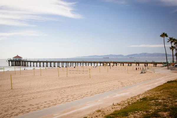 Manhattan Beach Pier — Stock Photo, Image