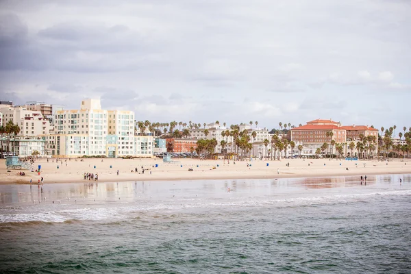 Santa Monica Fronte Spiaggia — Foto Stock