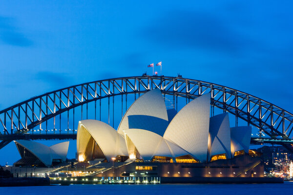 Sydney Opera House at Dusk