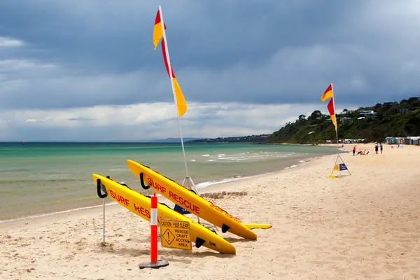 Escena de playa australiana — Foto de Stock