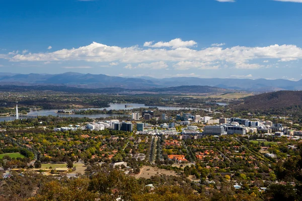 Vista su Canberra CBD — Foto Stock