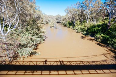 Melbourne Avustralya 'da Yarra Patikaları