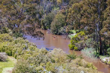 Melbourne Avustralya 'da Lofty Dağı Yürüyüşü