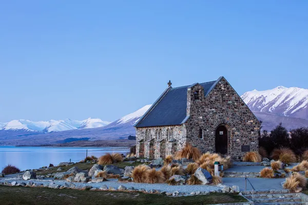 Chiesa del Buon Pastore in Nuova Zelanda — Foto Stock