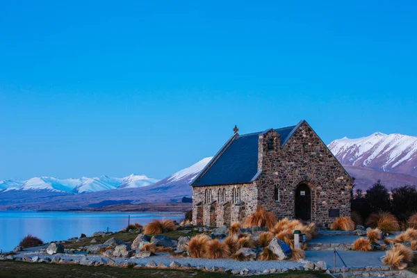 Kerk van de goede herder in Nieuw-Zeeland — Stockfoto