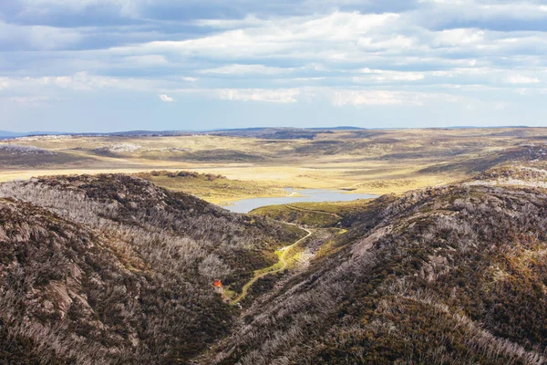 Letni krajobraz w Mt Mckay Australia — Zdjęcie stockowe