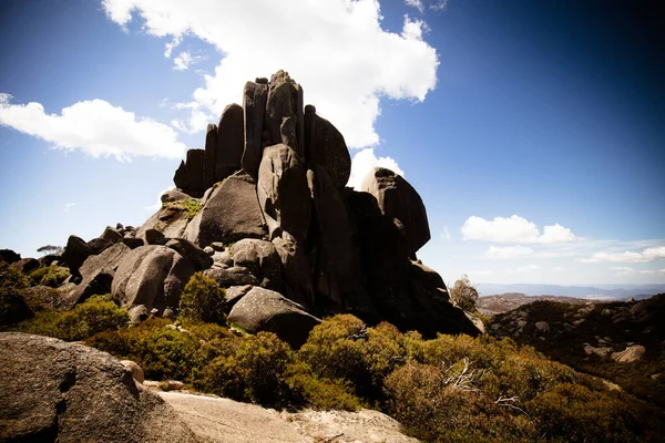 Mt Buffalo Cathedral Rock View in Australia — Stock Photo, Image