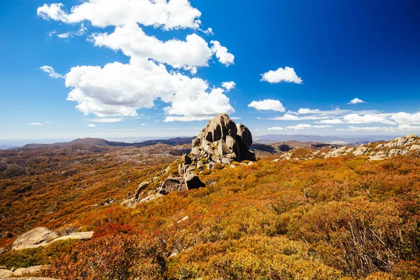 Mt Buffalo Cathedral Rock View in Australia — Stock Photo, Image