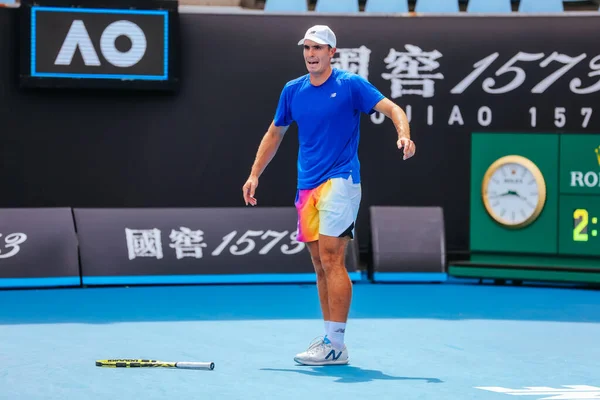 Australian Open 2022: Kvalificering — Stockfoto