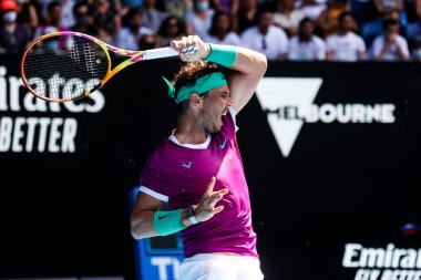 Avustralya Açık 2022 Tenisi Melbourne Avustralya 'da