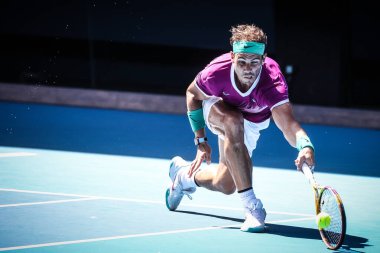 Avustralya Açık 2022 Tenisi Melbourne Avustralya 'da