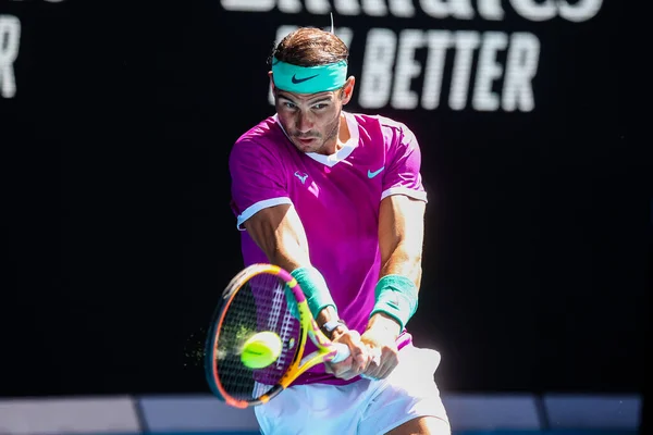 Australian Open 2022 Ténis em Melbourne Austrália — Fotografia de Stock